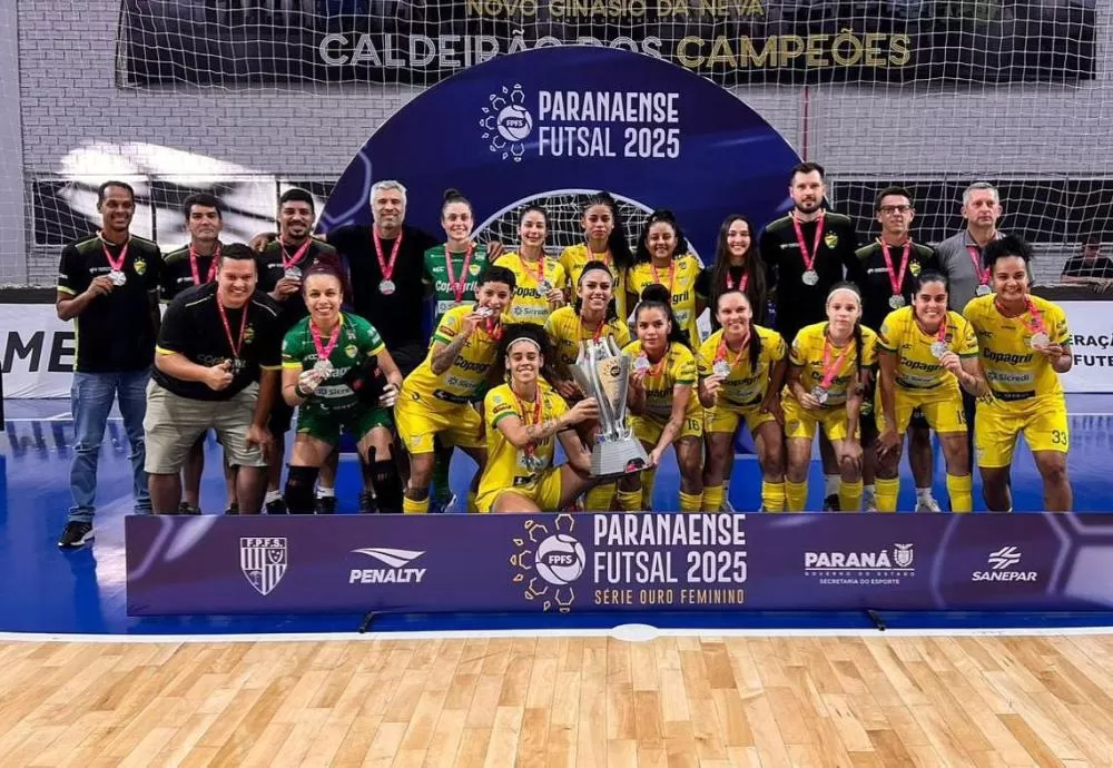 AACC Copagril conquista mais um vice na Série Ouro do Paranaense