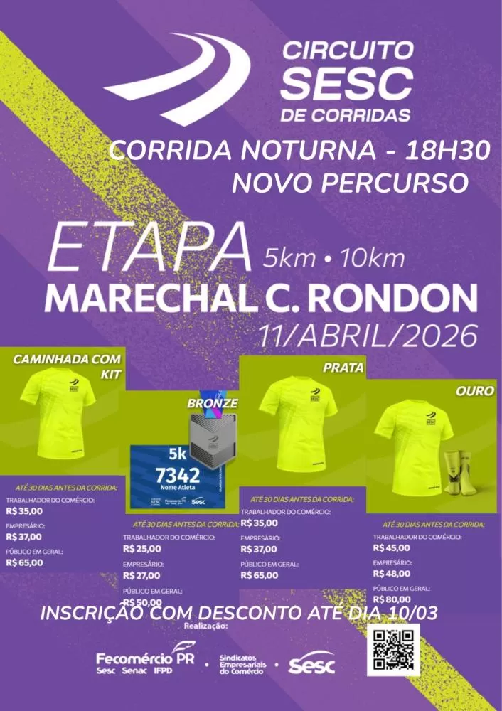 Reunião de alinhamento define organização, percurso e parcerias para o Circuito Sesc de Corridas