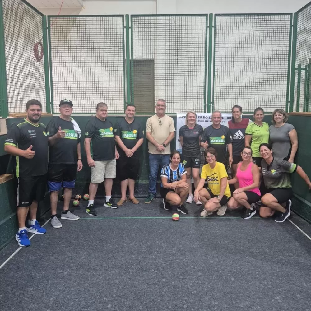 Escolinha de bocha da AACC, recebeu a visita da Associação de Bocha de Guarantã do Norte