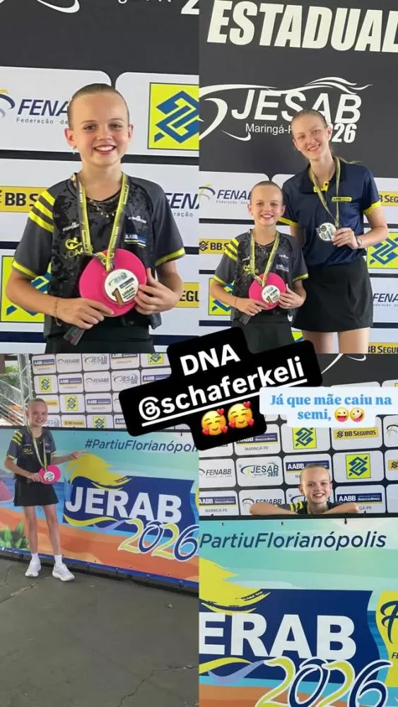 AABB de Marechal Rondon participa em Maringá do JESAB