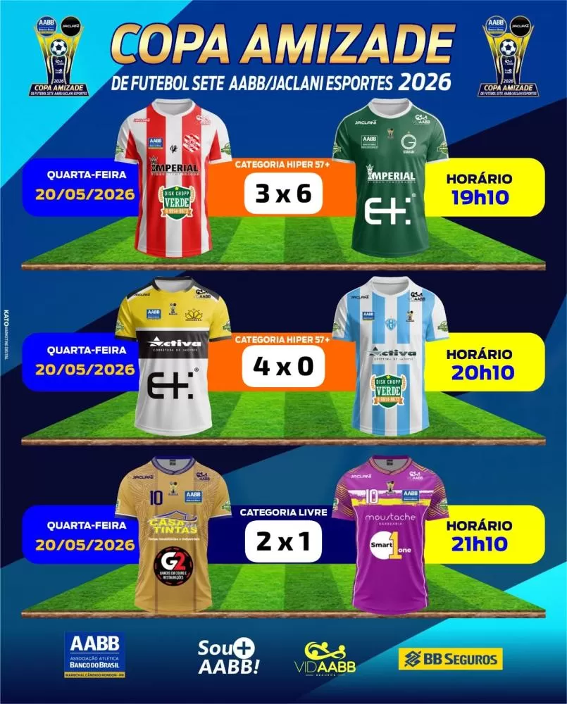 SR Filé/OCC Peixes lidera a Copa Amizade Master +40 após quatro rodadas