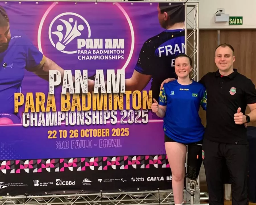 Rondonense representa o Brasil no Pan-Americano de Parabadminton