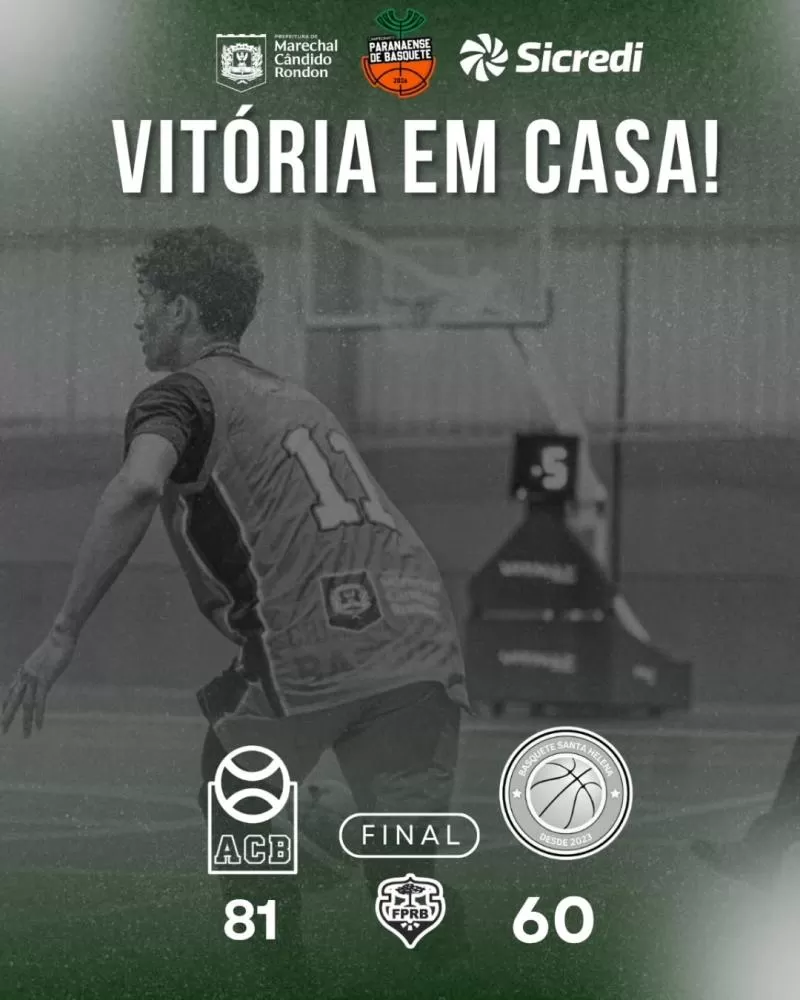 Associação Crescendo com Basquete vence Basquete Santa Helena pelo Paranaense