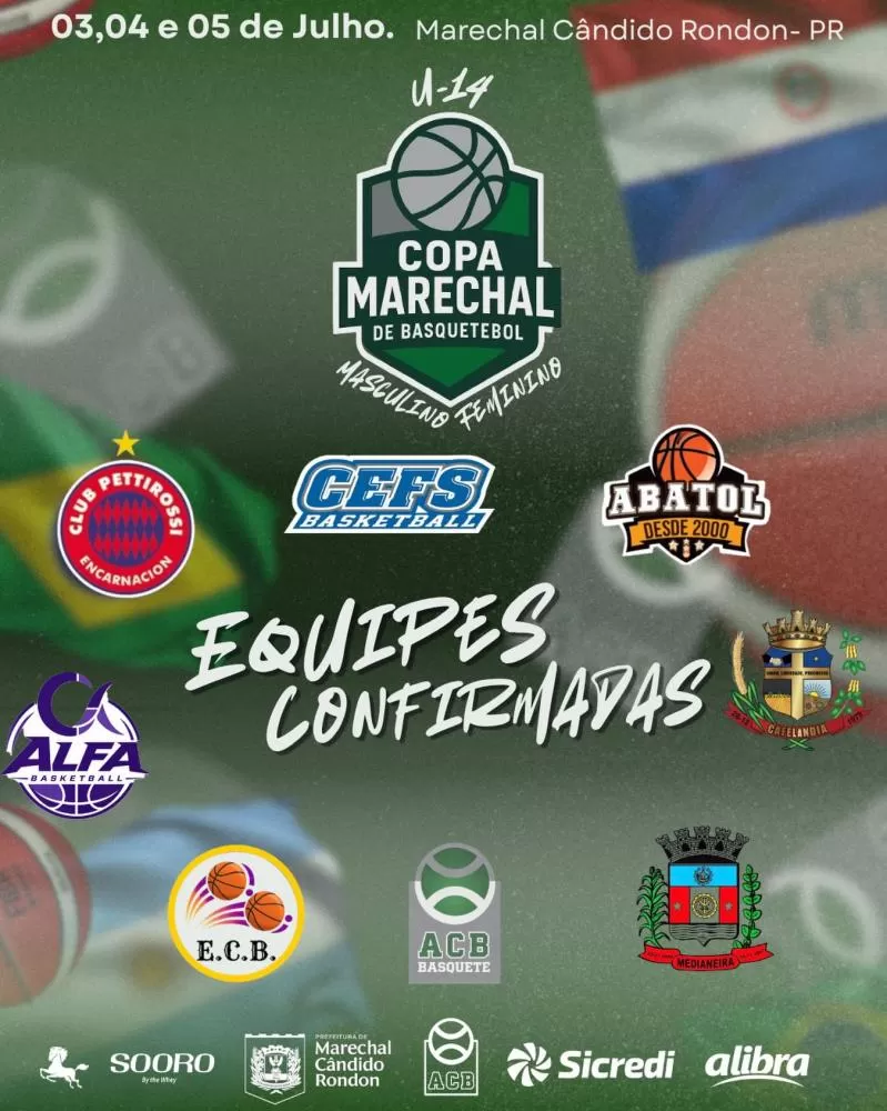 O basquete de base estará em evidência mais uma vez em Marechal Cândido Rondon, consolidando o município como uma das referências da modalidade na região Oeste do Paraná