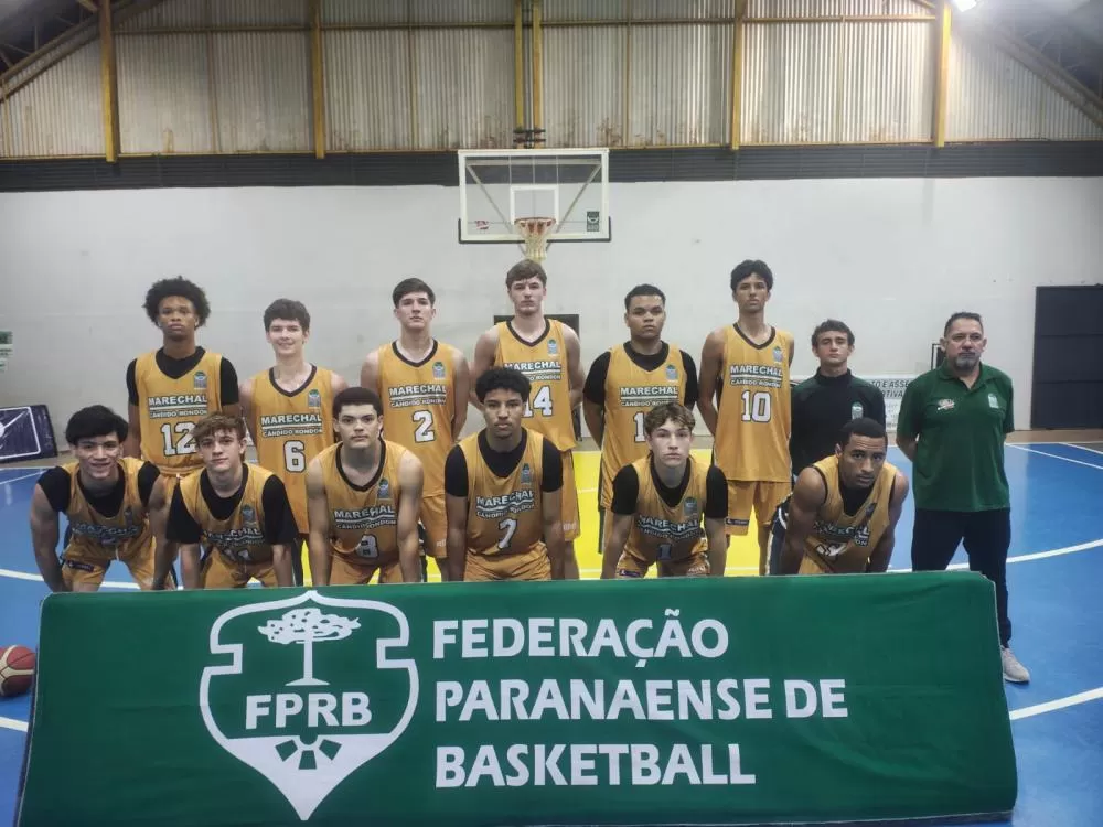 Marechal Rondon/ACB conquista vitória convincente no Campeonato Paranaense Sub-18 Masculino