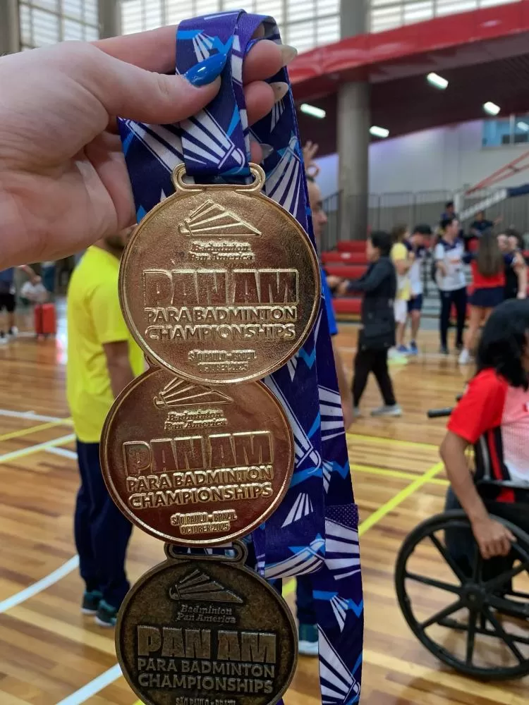 Atleta Rondonense Kauane, se classifica para o mundial de Para Badminton