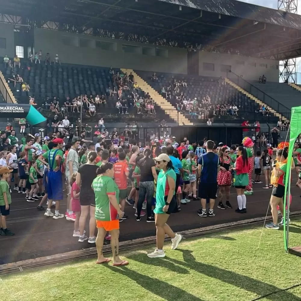 12ª Corrida Kids reúne cerca de 300 pequenos atletas em uma tarde de muita alegria em Marechal Rondon