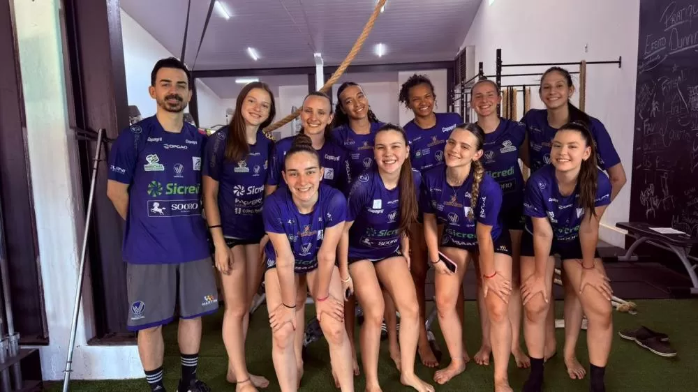 Atletas do vôlei de Marechal Cândido Rondon passam por avaliação física com tecnologia de ponta
